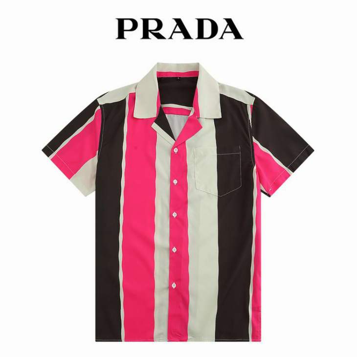 Picture of Prada  Shirts Short _SKUPradaM-3XLjdtA5328696
